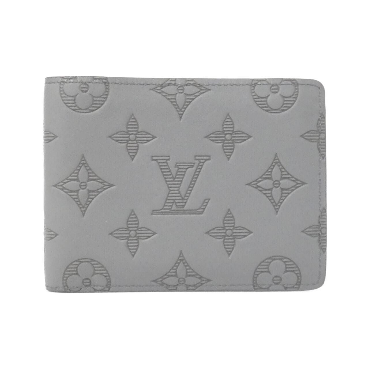 Louis Vuitton Monogram Shadow Portefeuille Multiple Billfold Wallet