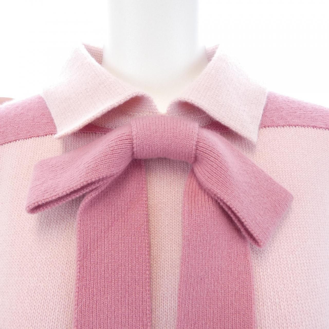 Chanel Vintage Ribbon Knit Sweater — view 4