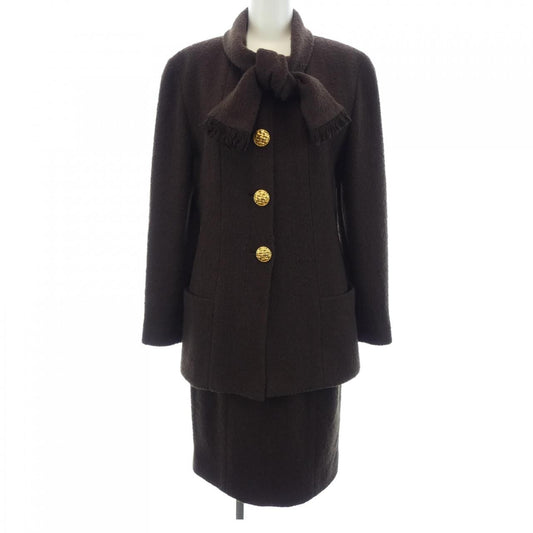 Chanel Vintage Suit Brown