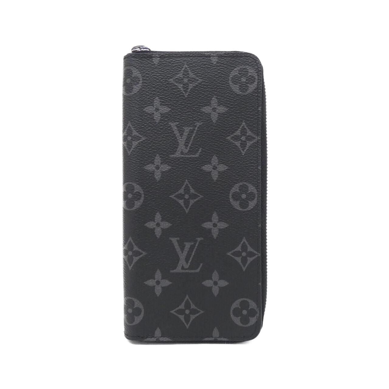 Louis Vuitton Monogram Eclipse Zippy Wallet Vertical