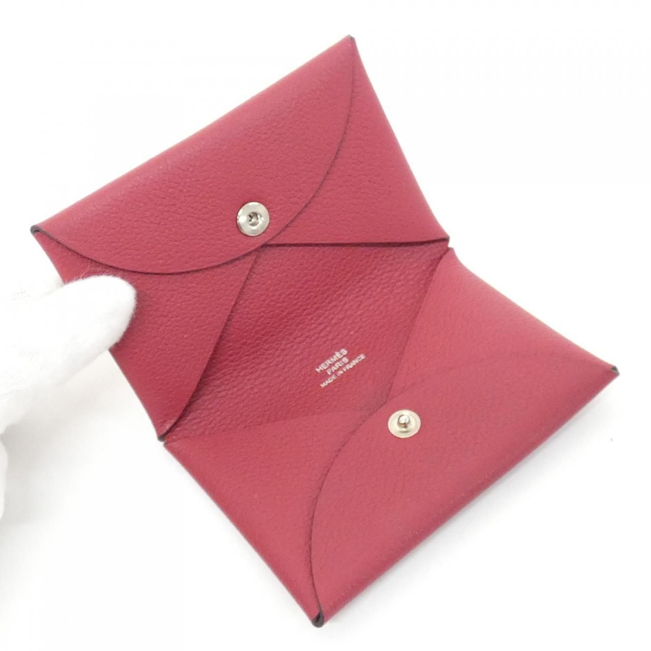 Hermes Calvi Card Case — view 6