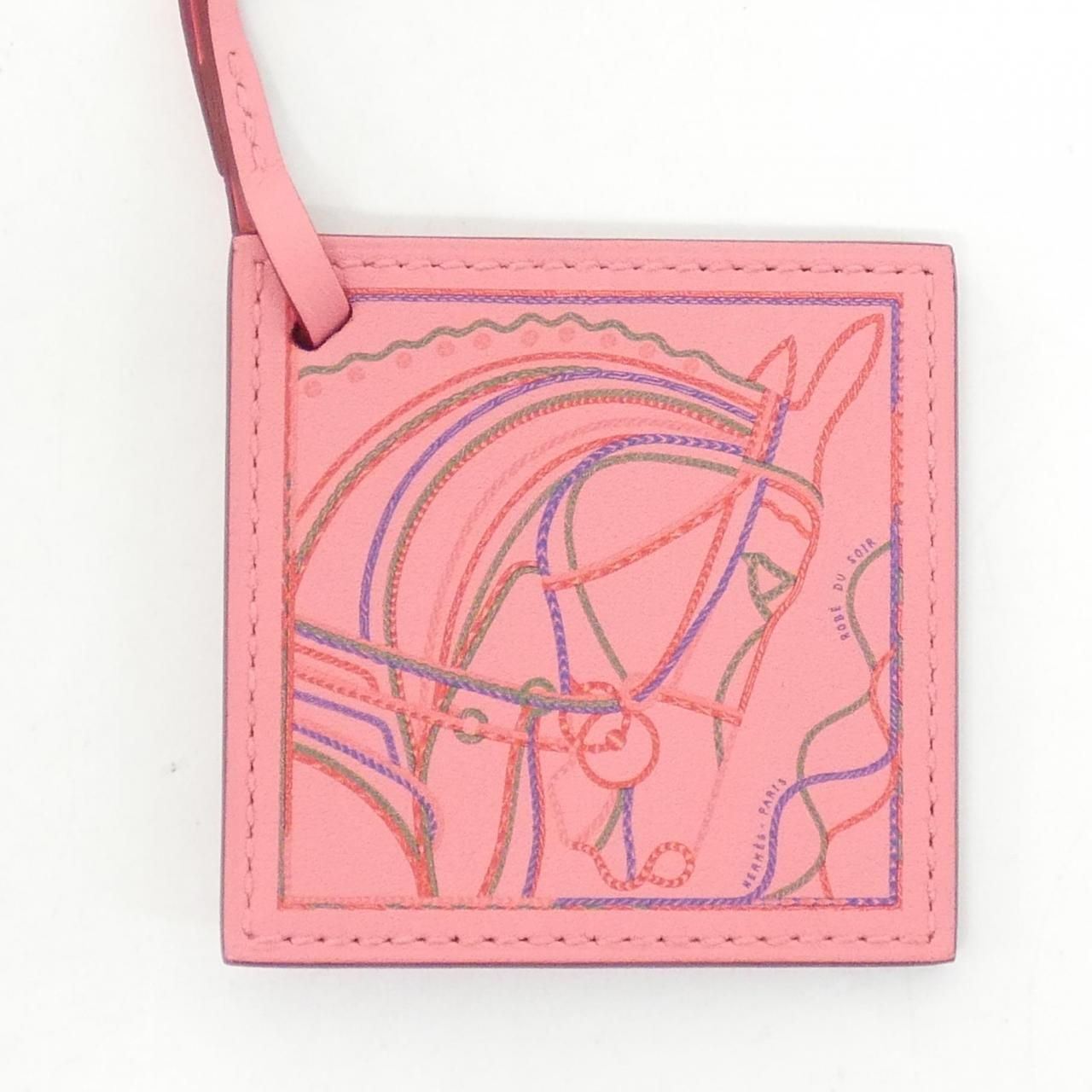 Hermes Robe du Soir Carre Nano Bag Charm — view 2
