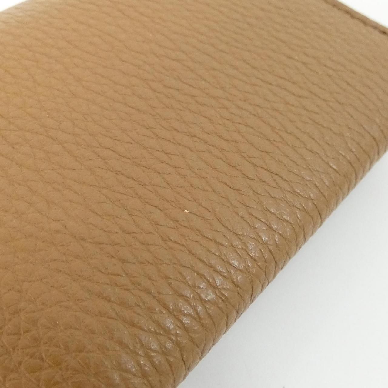 Prada Card Case Card Holders Brown — view 3