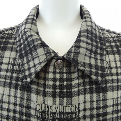 Louis Vuitton Check Denim Overshirt Shirt — view 5