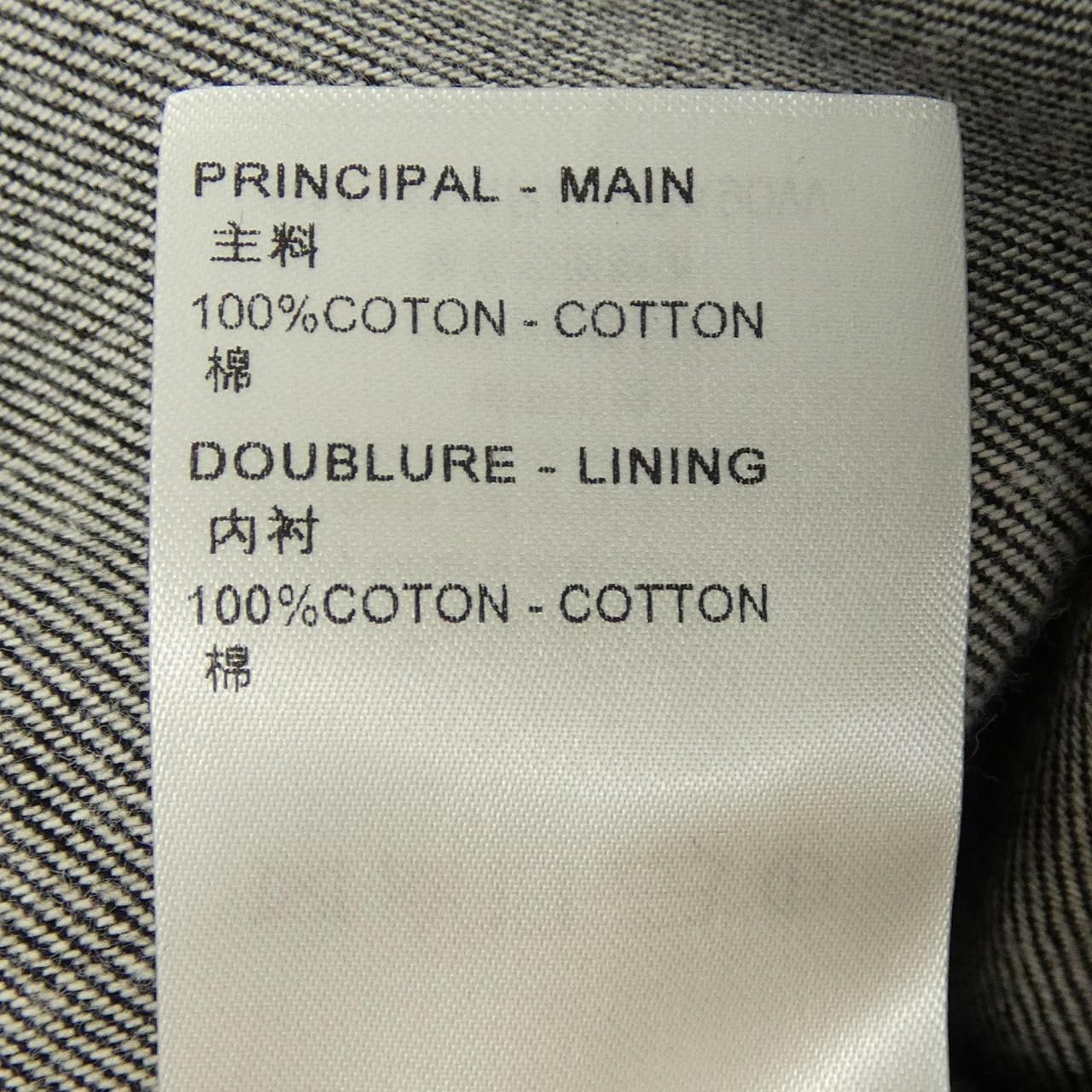 Louis Vuitton Check Denim Overshirt Shirt — view 3