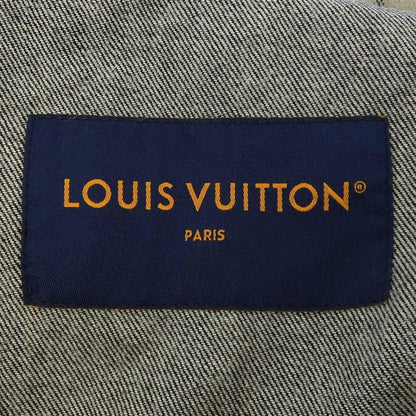 Louis Vuitton Check Denim Overshirt Shirt — view 4