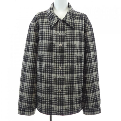 Louis Vuitton Check Denim Overshirt Shirt