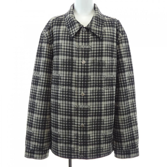Louis Vuitton Check Denim Overshirt Shirt