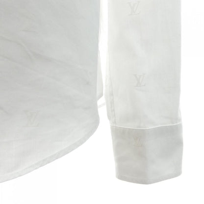 Louis Vuitton LV Blason Print Long Sleeve Cotton Shirt — view 6