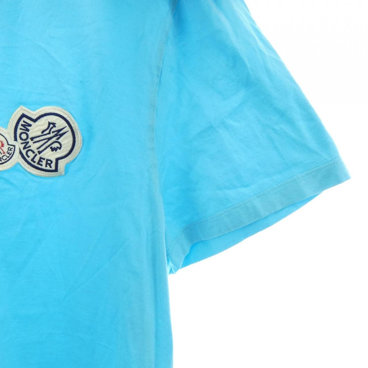 Moncler T-Shirt Blue — view 6