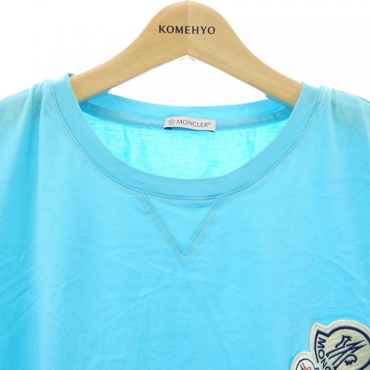Moncler T-Shirt Blue — view 5