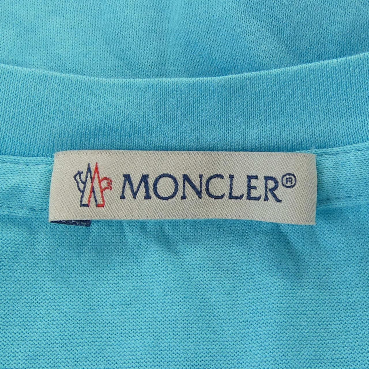 Moncler T-Shirt Blue — view 4