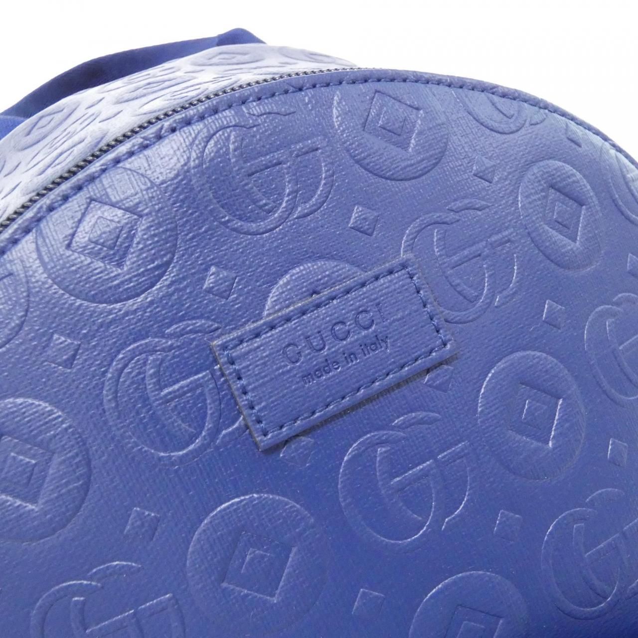 Gucci Backpack Blue — view 4