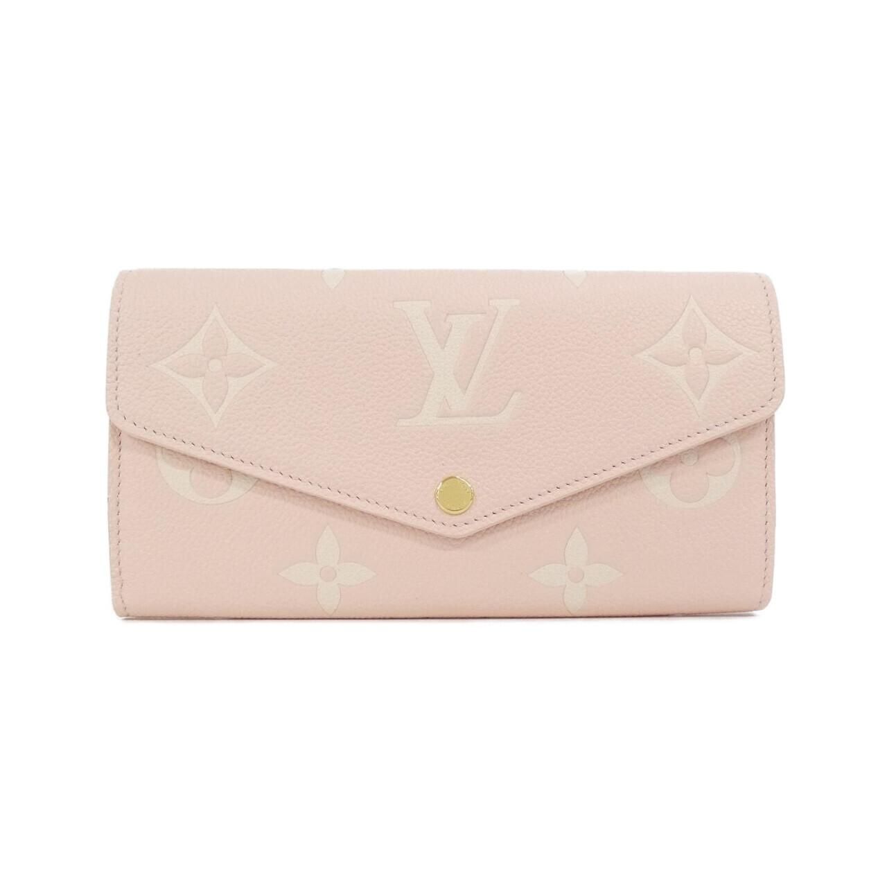 Louis Vuitton Bicolor Monogram Empreinte Portefeuille Sarah Wallet
