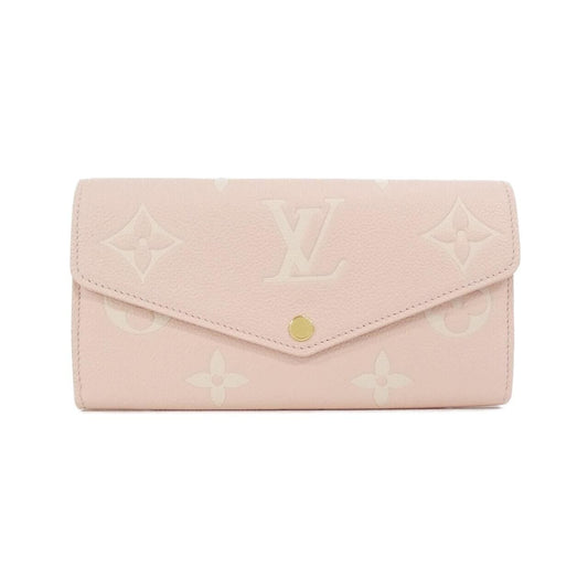 Louis Vuitton Bicolor Monogram Empreinte Portefeuille Sarah Wallet
