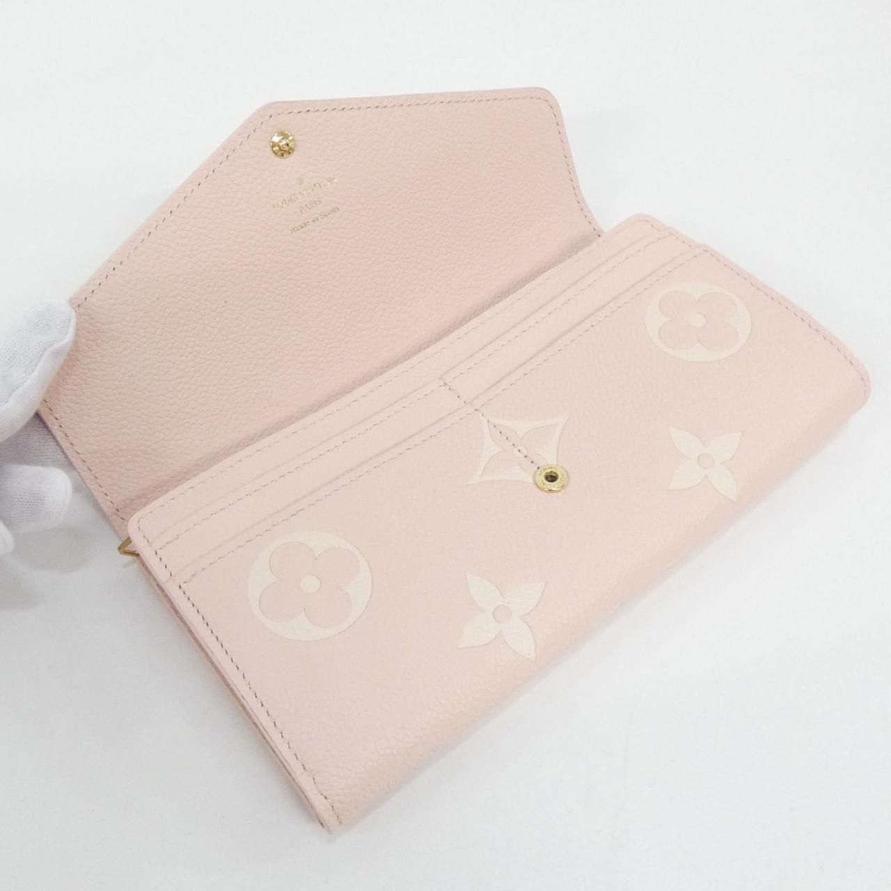 Louis Vuitton Bicolor Monogram Empreinte Portefeuille Sarah Wallet — view 4