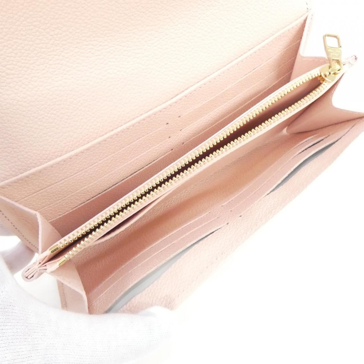 Louis Vuitton Bicolor Monogram Empreinte Portefeuille Sarah Wallet — view 5
