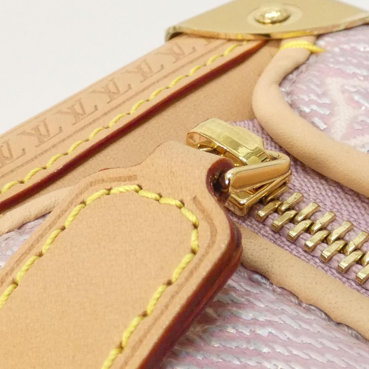 Louis Vuitton Monogram Laminated Jacquard Side Trunk — view 4