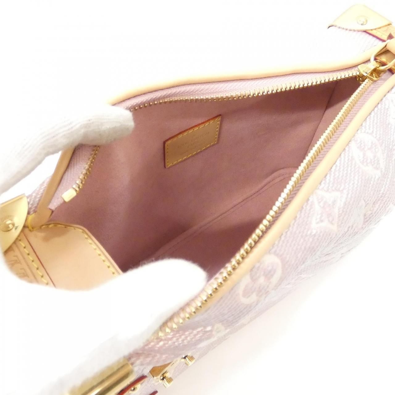 Louis Vuitton Monogram Laminated Jacquard Side Trunk — view 6