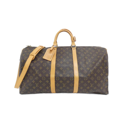 Louis Vuitton Monogram Keepall Bandouliere 55 cm Boston