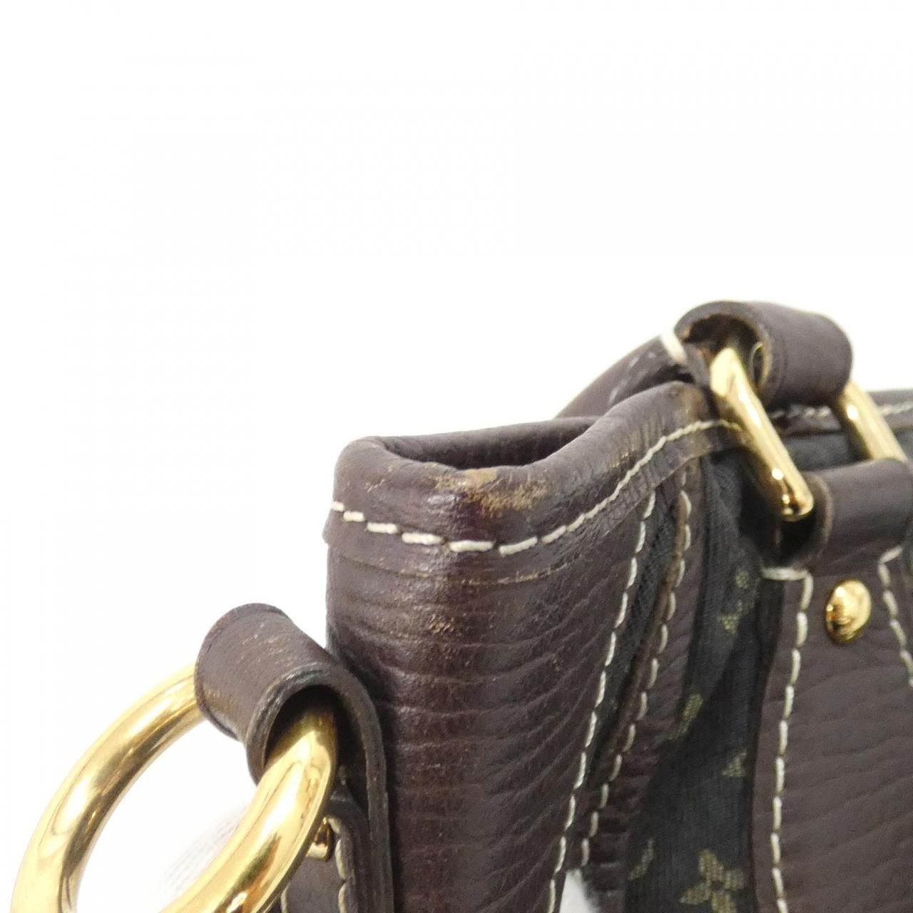 Louis Vuitton Monogram Mini Lin Besace Angel — view 3