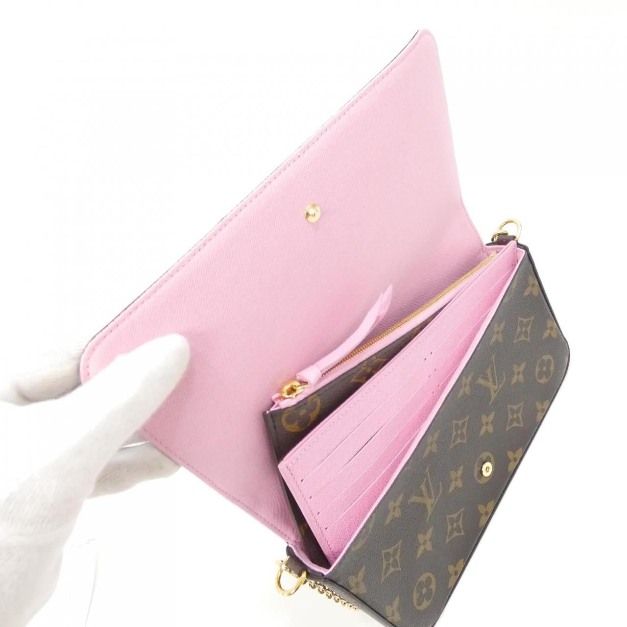 Louis Vuitton Monogram Pochette Felicie Shoulder — view 8