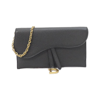 Dior Saddle Chain Shoulder Bag Black