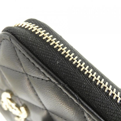 Chanel Coin Case Coin Purse Black — view 6