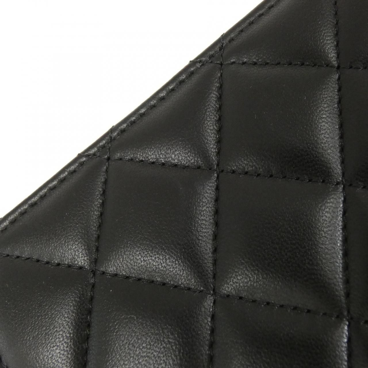 Chanel Coin Case Coin Purse Black — view 4