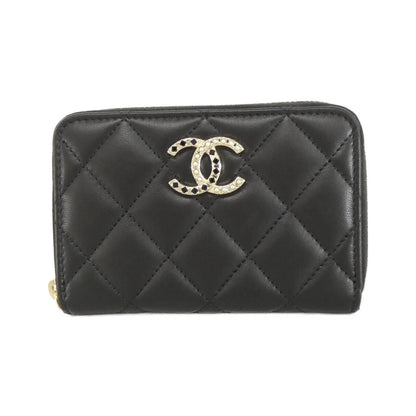 Chanel Coin Case Coin Purse Black