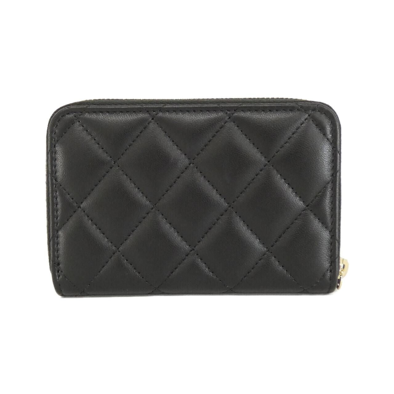 Chanel Coin Case Coin Purse Black — view 2