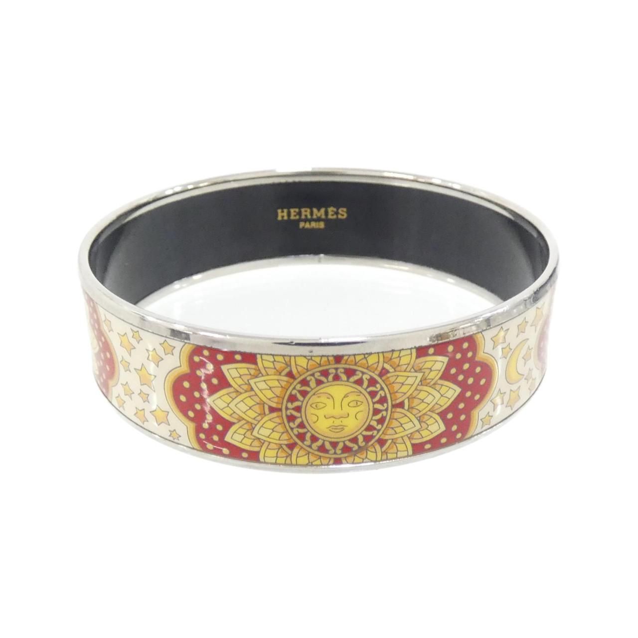 Hermes Bangle Bracelet Silver