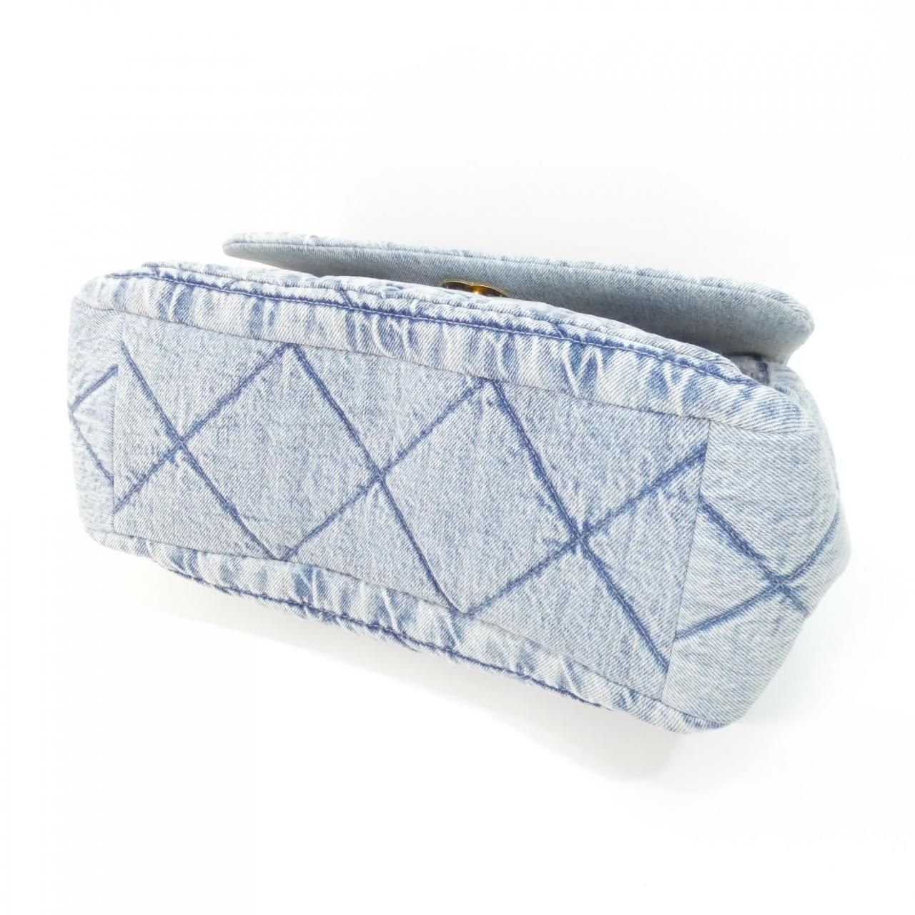Chanel Shoulder Bag Blue — view 3