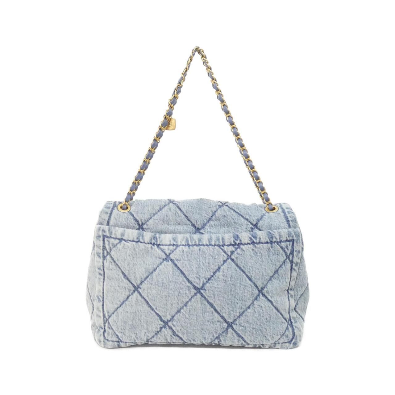 Chanel Shoulder Bag Blue — view 2