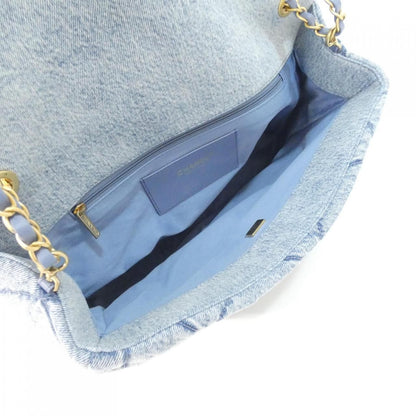 Chanel Shoulder Bag Blue — view 7
