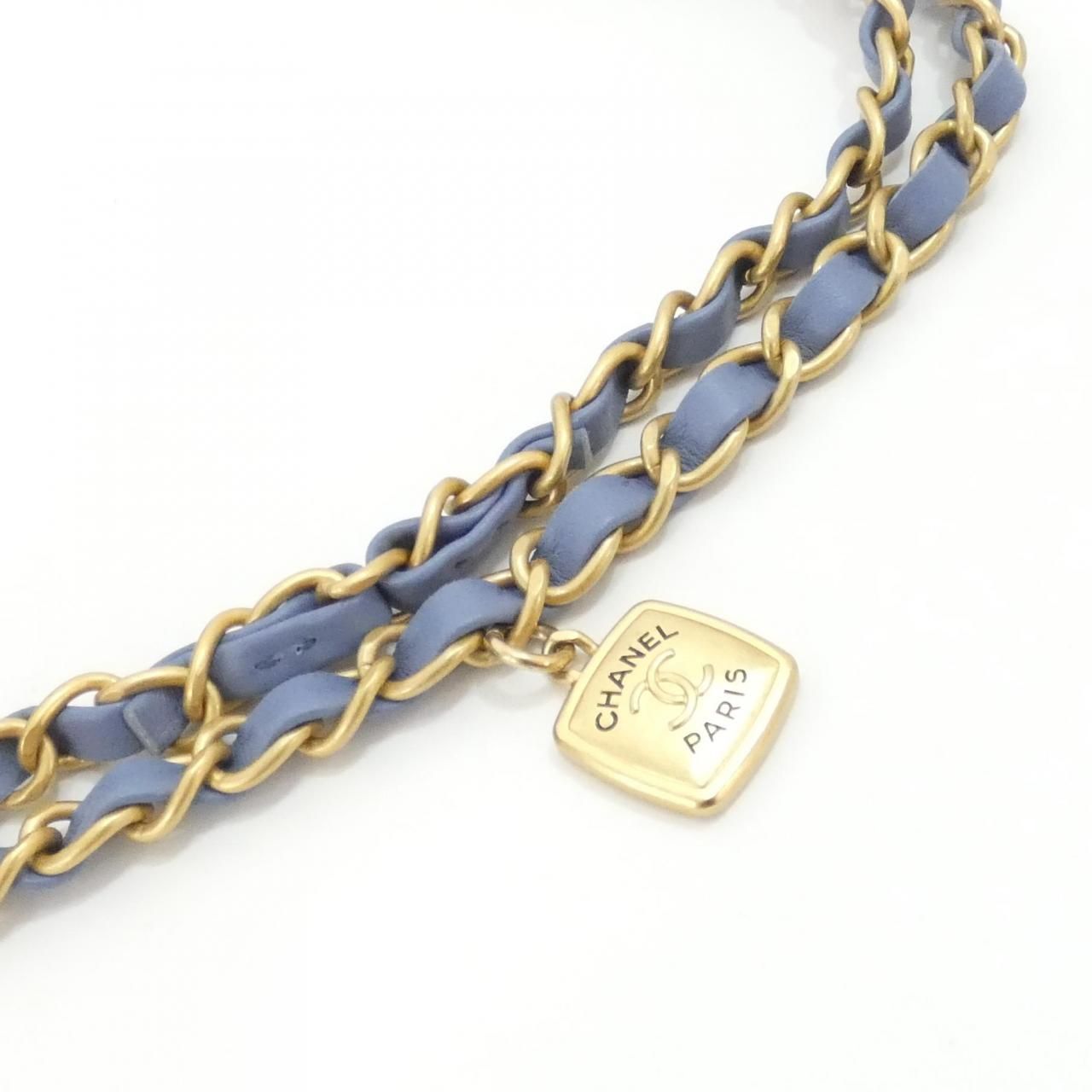 Chanel Shoulder Bag Blue — view 6