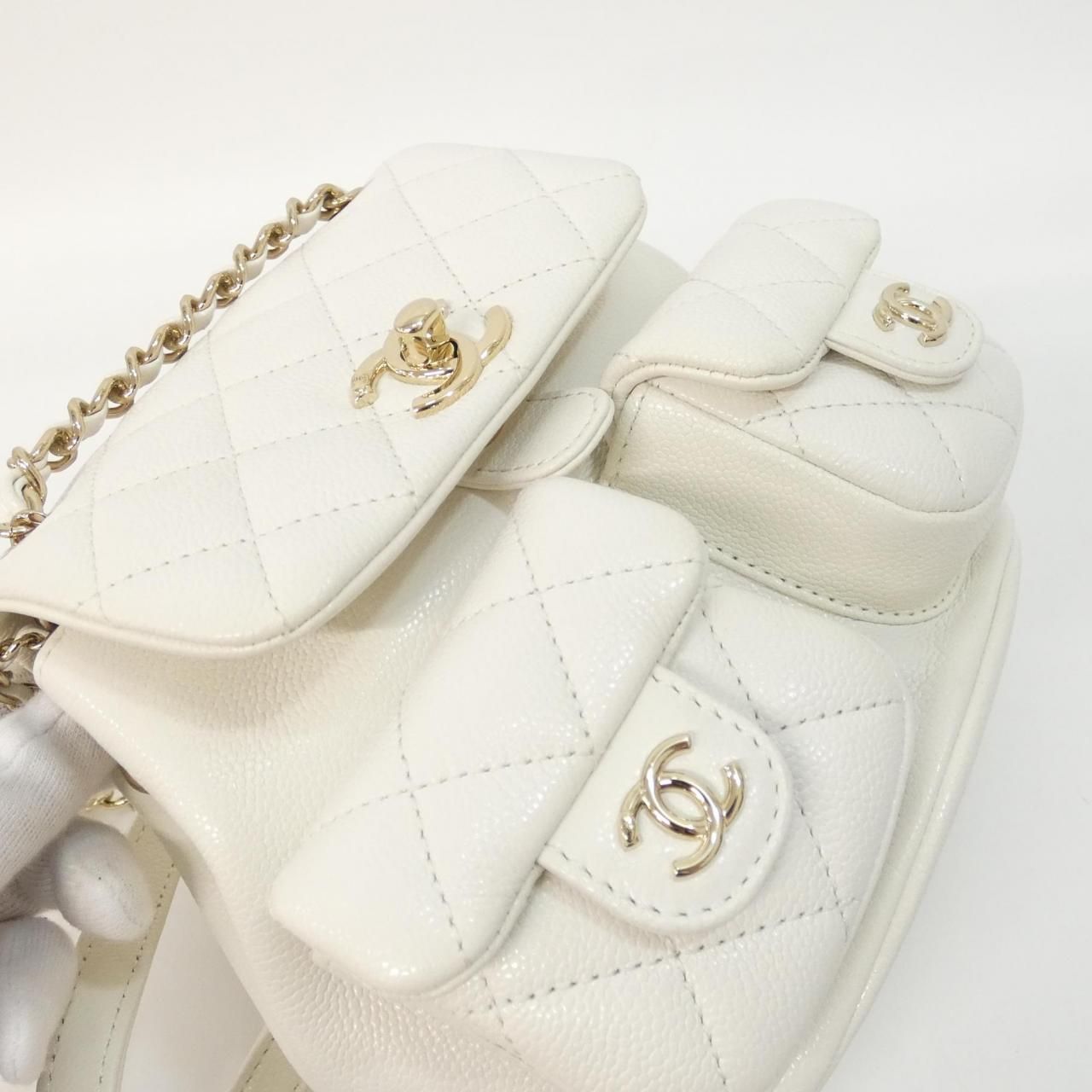 Chanel Backpack White — view 5