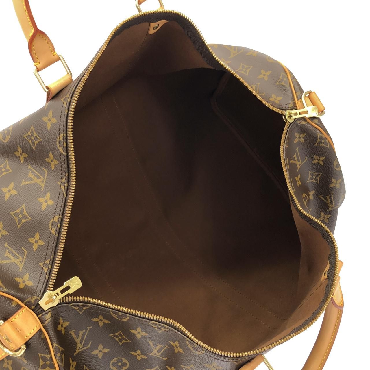 Louis Vuitton Monogram Keepall Bandouliere 55 cm Boston — view 8
