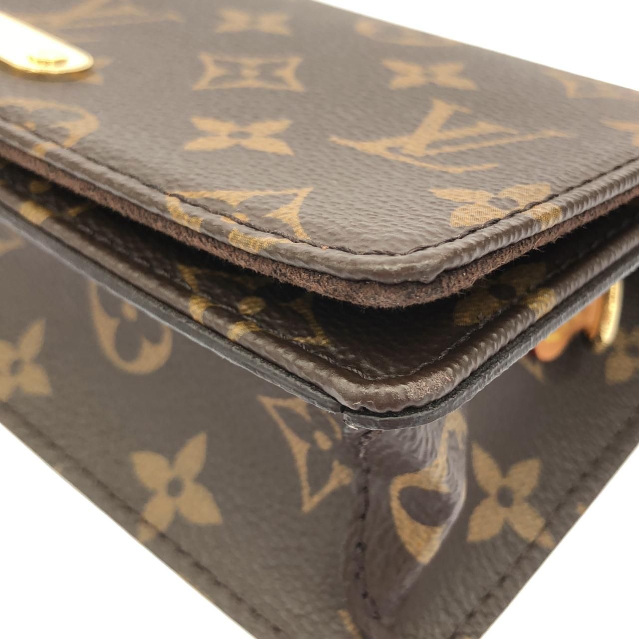 Louis Vuitton Monogram Wallet on Chain Lily Shoulder — view 3