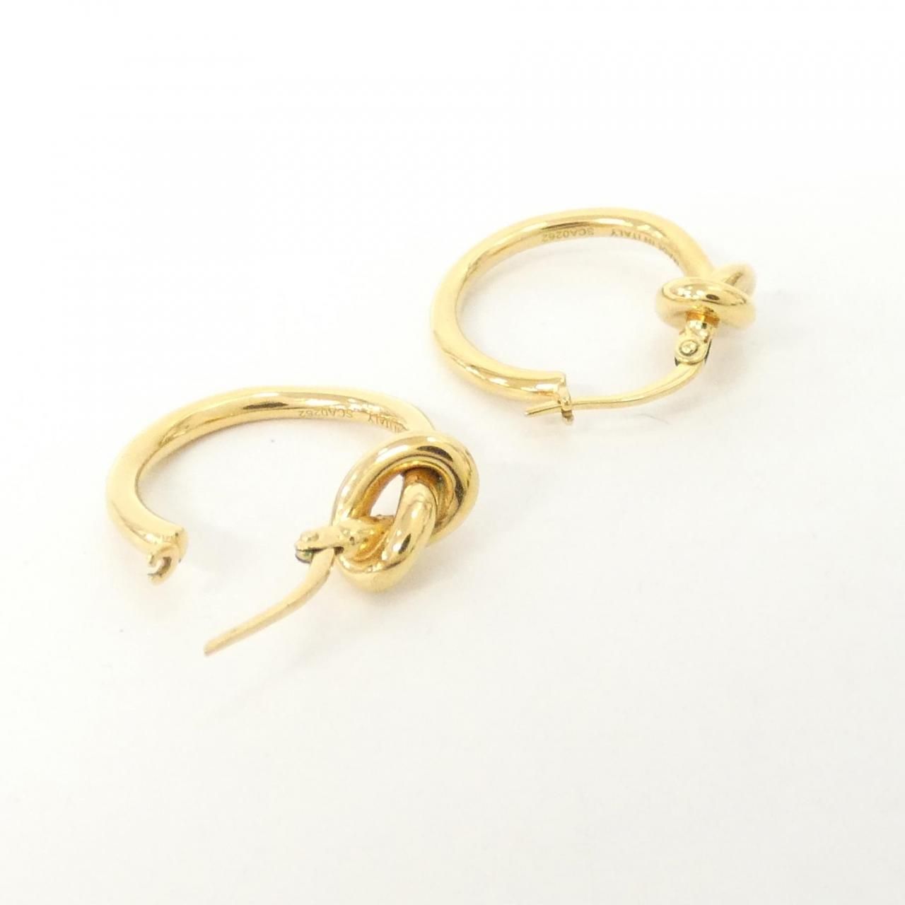 Celine Earrings Gold — view 4