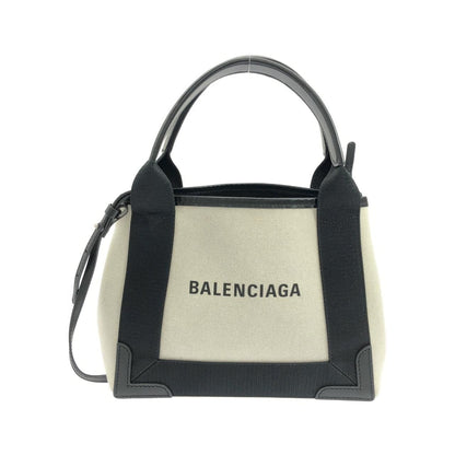 Balenciaga Navy Cabas XS