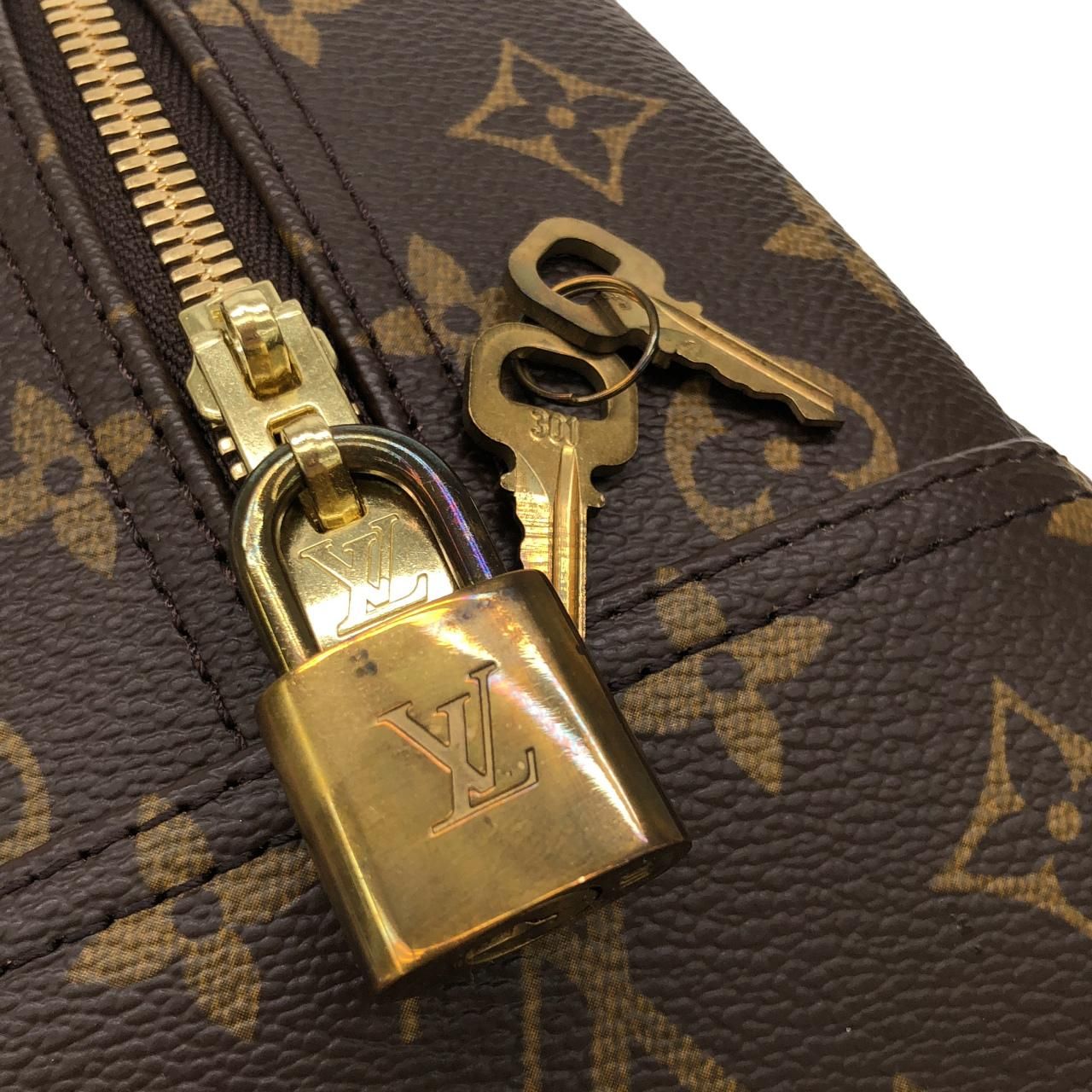 Louis Vuitton Monogram Bowling Vanity — view 6
