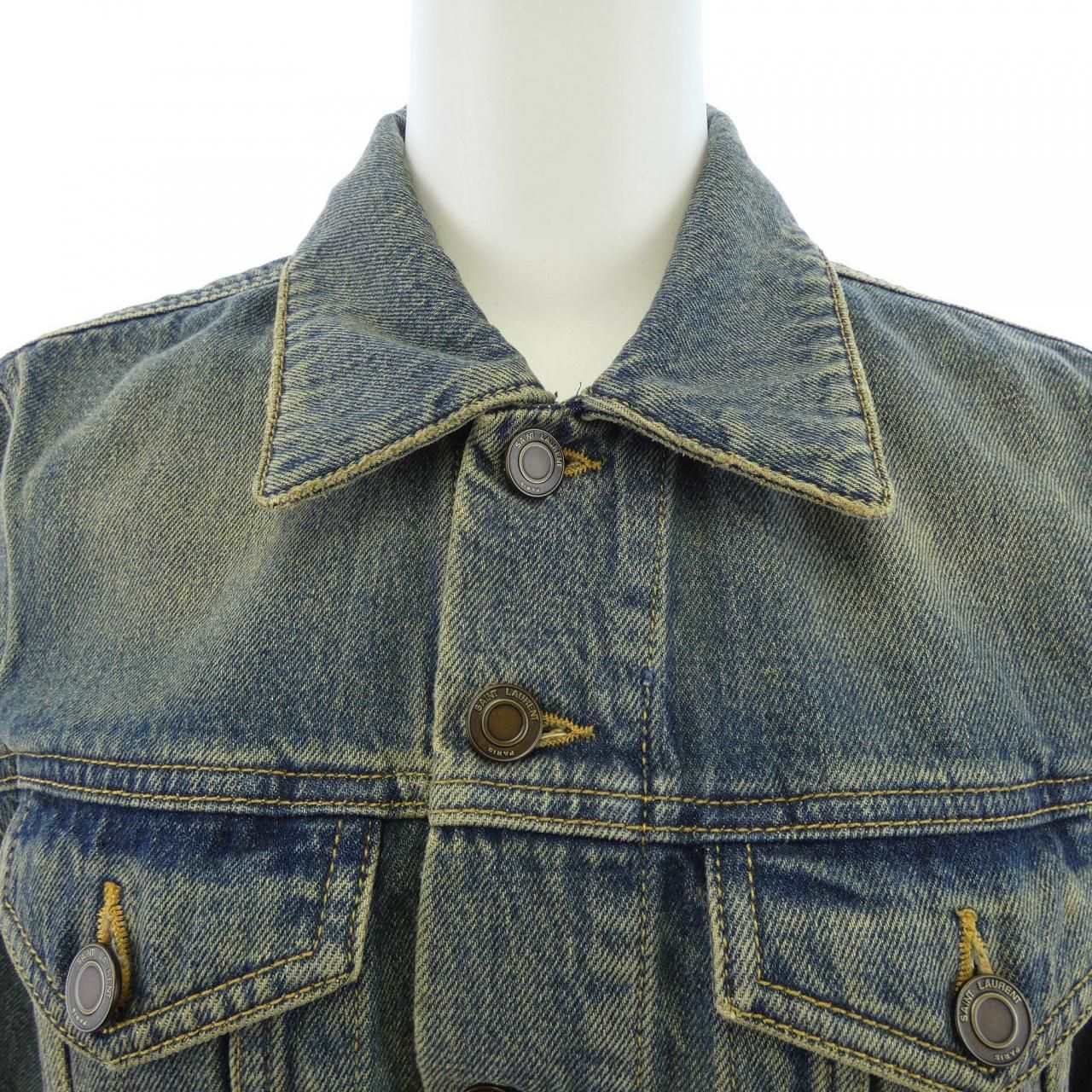 Saint Laurent Denim Jacket — view 5