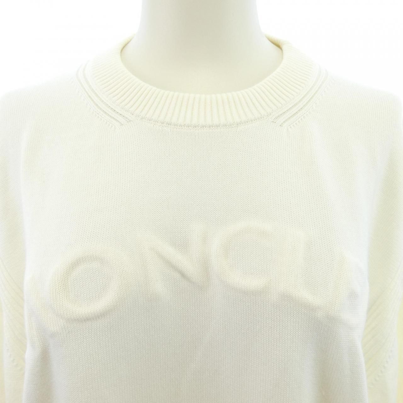 Moncler Knit Sweater White — view 5