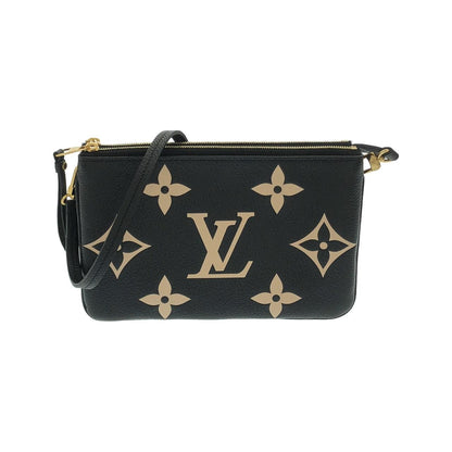 Louis Vuitton Bicolor Monogram Empreinte Pochette Double Zip Shoulder