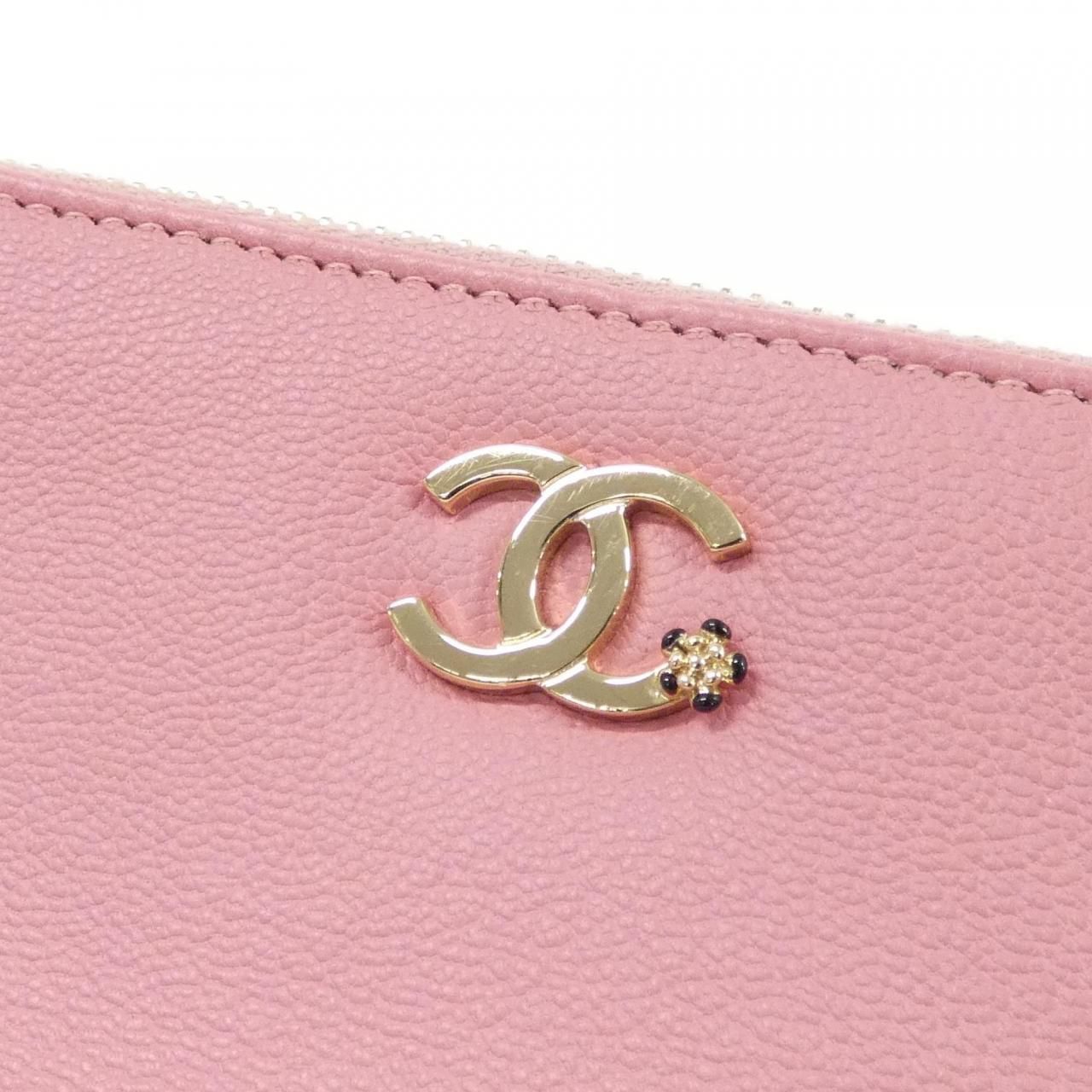 Chanel Chain Shoulder Bag Pink — view 4