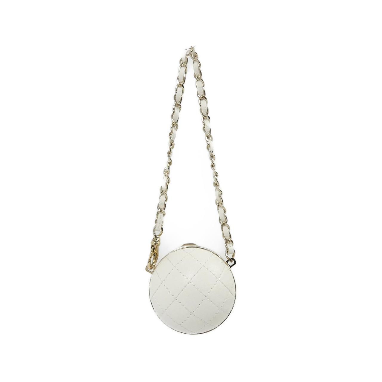 Chanel Bag Charm Keychain & Charms White — view 2