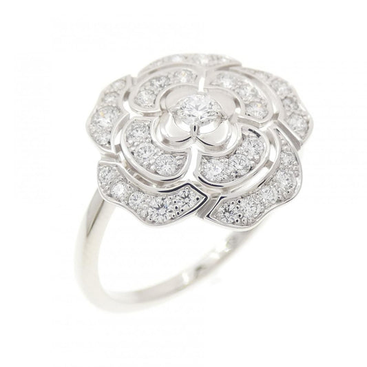 Chanel Camellia Ring White Gold