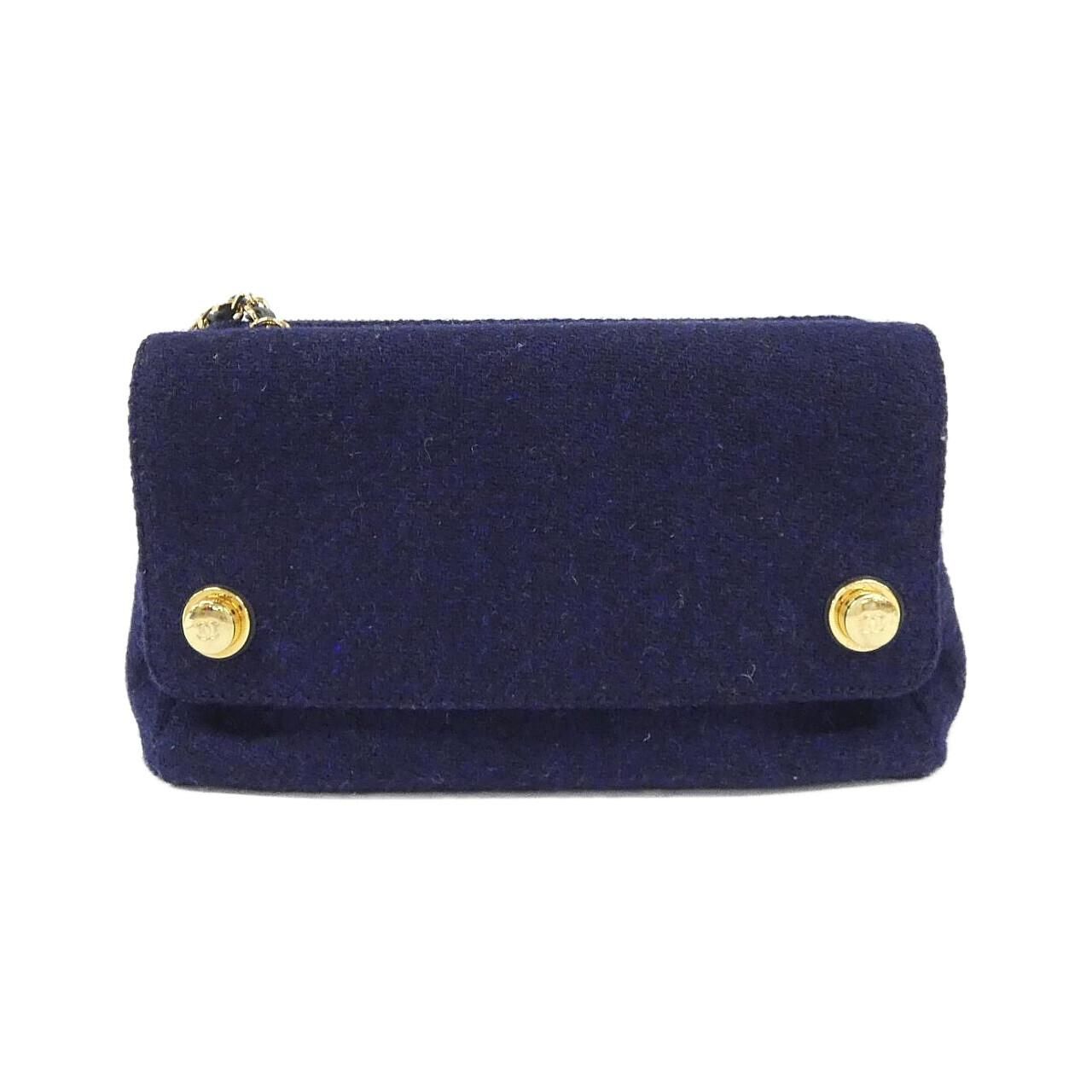 Chanel Shoulder Bag Navy — view 2