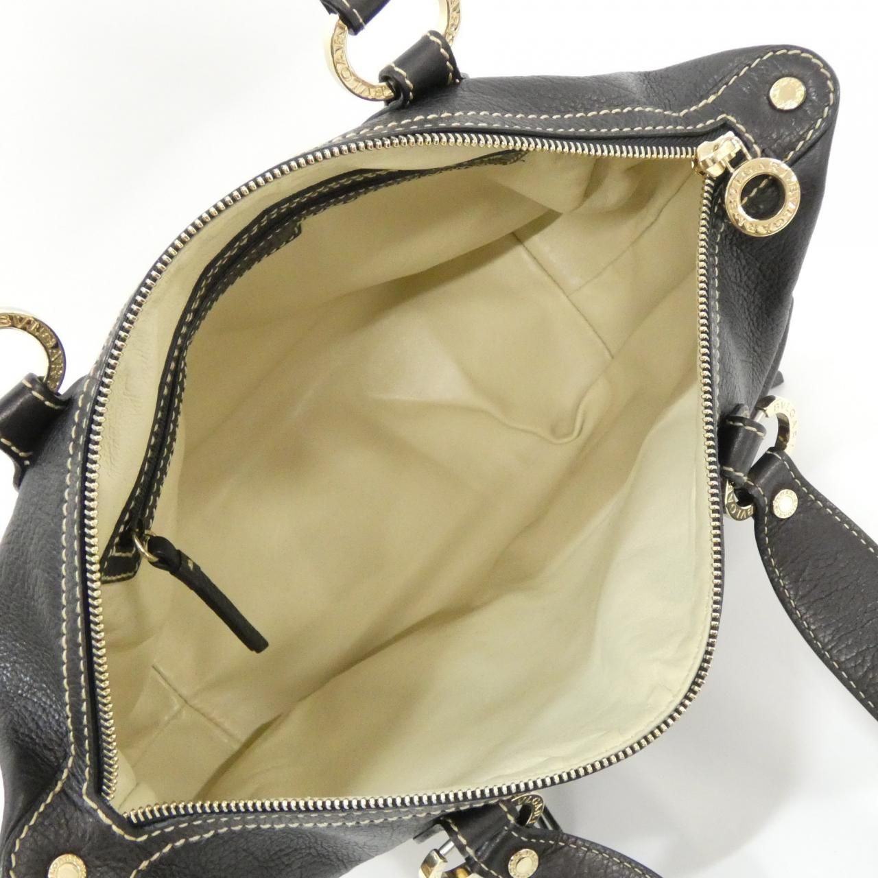 Bvlgari Vintage Bag Handbag Black — view 6